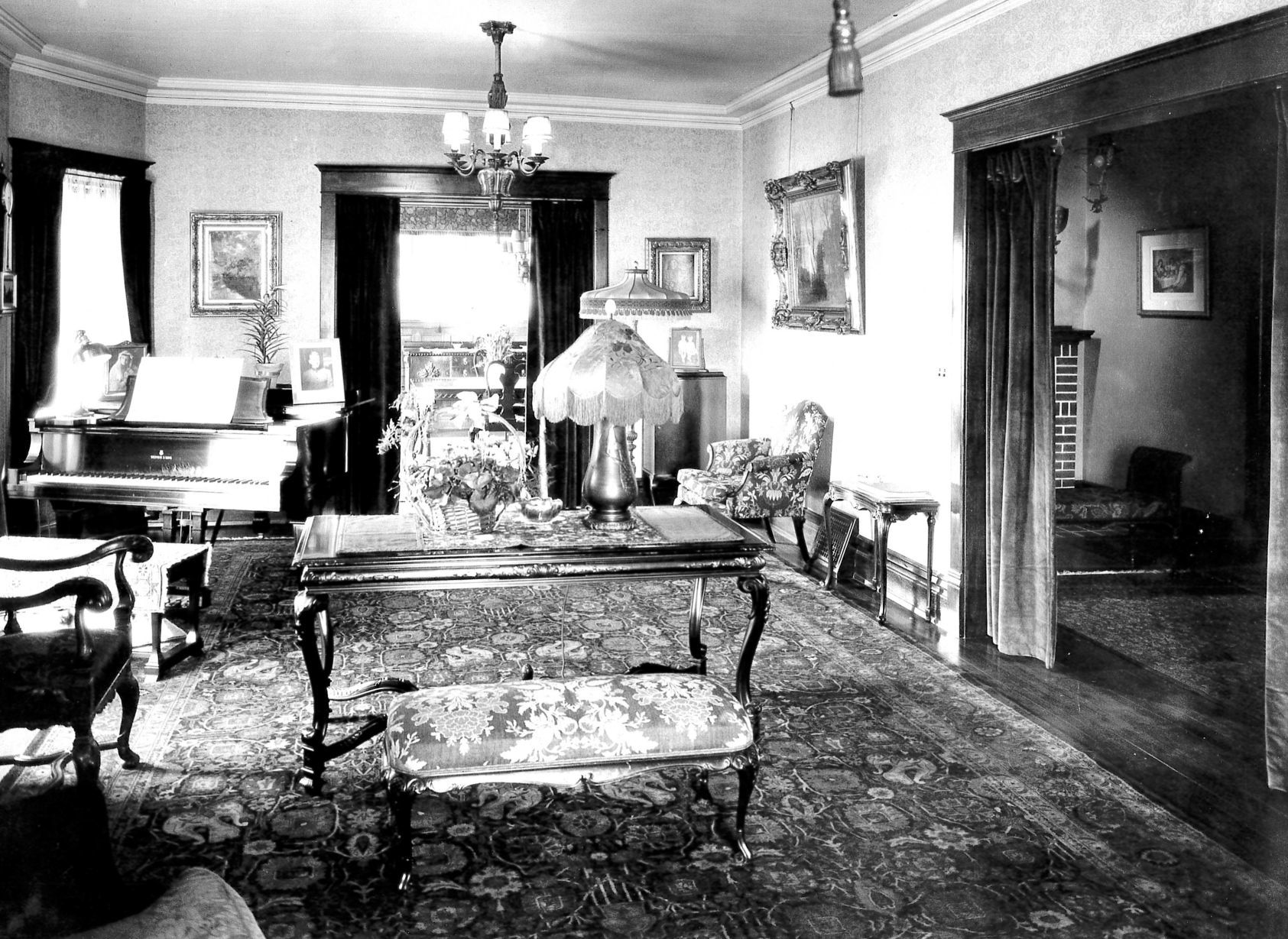 The living room